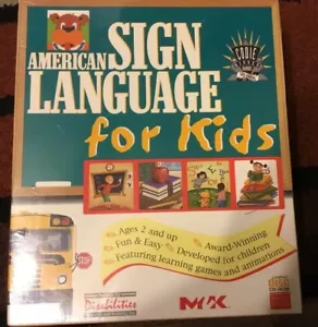 American Sign Language For Kids & Dictionary Sealed - Picture 1 of 5