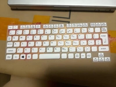 keyboard skin protector for PANASONIC CF-RZ4,CF-RZ5,CF-RZ6,CF-RZ8,CF-RZ8PSGQP - Image 1 of 2