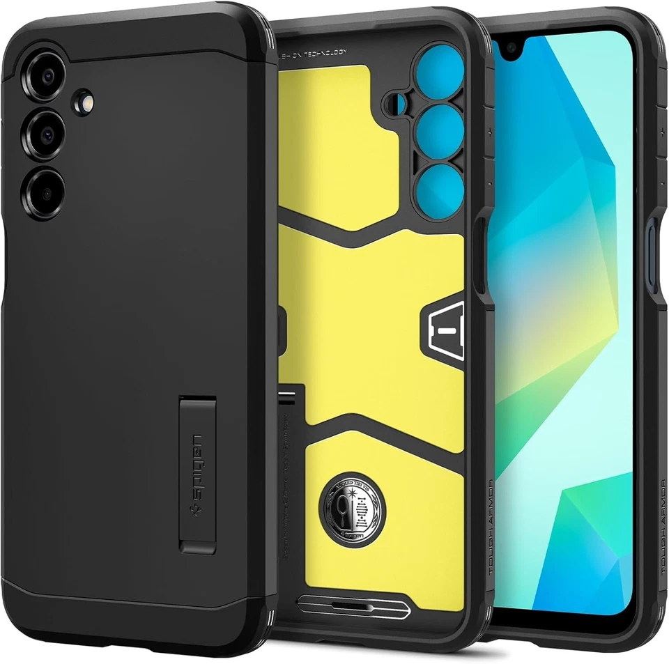 Funda delgada a prueba de golpes Spigen Tough Armor para teléfono Galaxy A16 / A16 5G | Foto 1 de 1