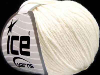 Lote de 8 Hilos Bebé Verano DK Algodón Ligero 8x50g Crudo Foto 1 de 4