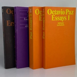 OCTAVIO PAZ Sammlung 4 Bücher Suhrkamp - Picture 1 of 7