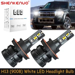For Ford Escape 2008-2012 Combo 9008 H13 LED Headlights Bulbs High Low Beam Z8 - Picture 1 of 15
