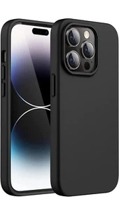 Nueva funda de silicona negra para Apple iPhone 14 - Imagen 1 de 11