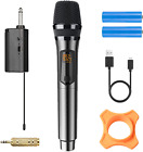 Wireless Microphone,Karaoke Microphone,160 Ft Range Cordless Microphone