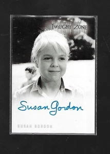 Twilight Zone 4 Science & Superstition 2005 autograph card A-86 Susan Gordon - Picture 1 of 2