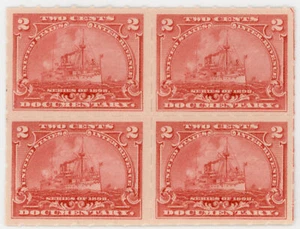 US Rev Scott #R164 Block of 4 | Mint NH | VF/XF Very Extra Fine - Picture 1 of 2