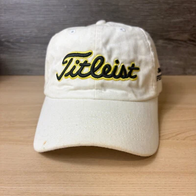 Gorra Titleist correa trasera blanca golf golf festival de flores Foto 1 de 4
