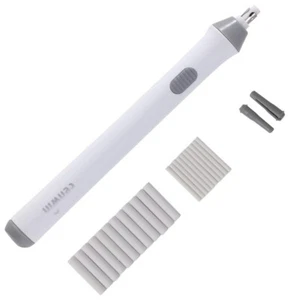 Electric Pencil Eraser Kit 22pcs Rubber Refills Set Highlights Sketch Drawing - Picture 1 of 16