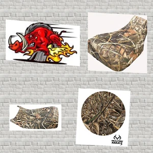 POLARIS ATV SEAT COVER FOR SPORTSMAN 700 FITS 1997-2004 REALTREE MAX 5 CAMO - Picture 1 of 2