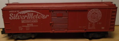1954 VINTAGE AMERICAN FLYER #942 S GAUGE SEABOARD SILVER-METEOR BOX CAR - Image 1 of 4
