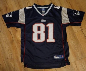 New England Patriots Randy Moss #81 Kids Reebok Jersey Youth Size-XL 18-20 - Picture 1 of 10