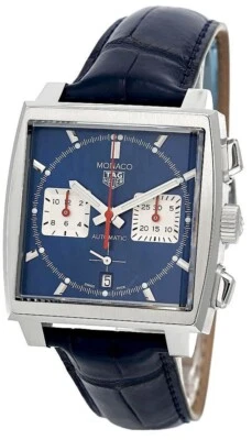 Reloj Hombre TAG HEUER Monaco 39MM CRONO AUTO CBL2111.FC6453 Foto 1 de 4