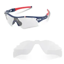 Fit&See Lentes de Recambio para gafas de sol Oakley Radarlock Ventilada