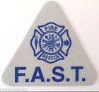 F.A.S.T. Reflective Helmet Decals -20 pcs.-Firefighter Assisted Search Team-Blue