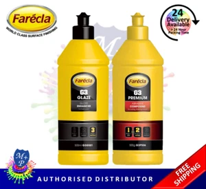 Farecla G3 Premium Compound 500g mit Farecla G3 Glasur Glanzverstärker 500ml - Bild 1 von 5