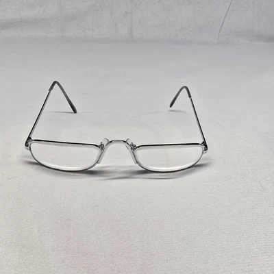 Anteojos vintage franceses Lottet 661 50 145 acabado plateado borde completo Foto 1 de 4