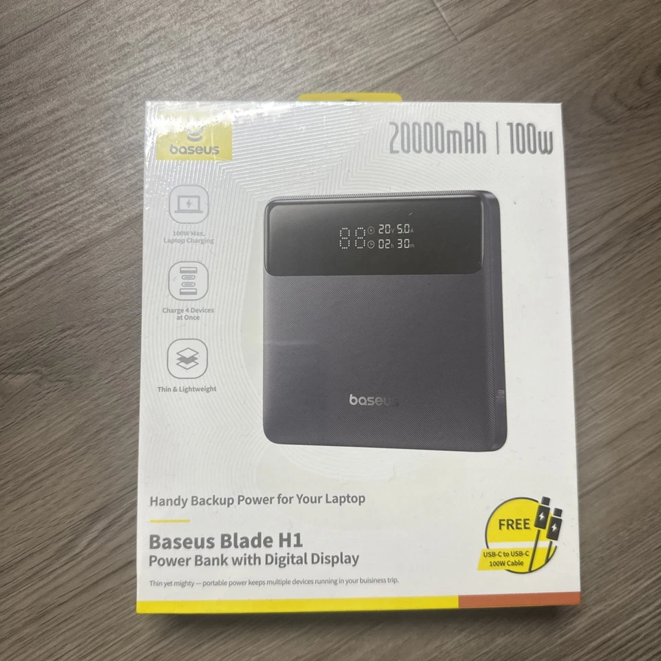 Baseus Blade H1 Power Bank With Digital Display - Image 1 of 4