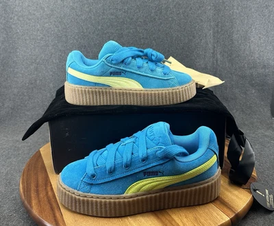 PUMA x Fenty Creeper Phatty Jr Speed Blue/Lime Pow/Goma Niños Talla 5.5 Foto 1 de 4