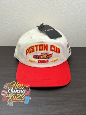 Disney Pixar Cars Lightning Mcqueen Priston Cup Champ Gorra Sombrero Foto 1 de 4