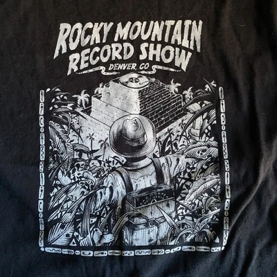 Camiseta Rocky Mountain Record Show - Denver - Colorado Foto 1 de 2
