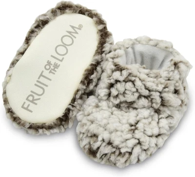 Уютные тепловые ботильоны с нескользящими ручками для маленьких девочек, мальчиков, унисекс - - Изображение 1 из 4