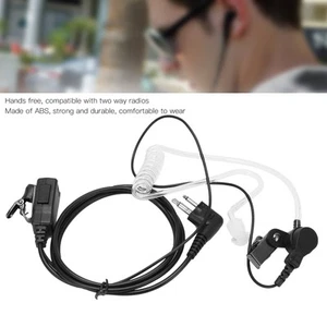 Walkie Talkie Earpiece Air Tube Earphone Headset ABS For CLS1110 CLS FG - Afbeelding 1 van 23