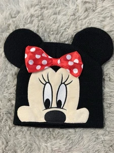 Disney Junior Minnie Mouse Beanie With Bow Girls - Picture 1 of 4