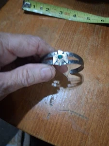 Hand Made Silver  Arrow Sterling Silver Bracelet - Picture 1 of 4