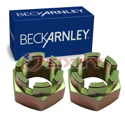 2 pc Beck Arnley Front Axle Nuts for 2004-2011 Mitsubishi Endeavor Driveline gu - Image 1 of 4