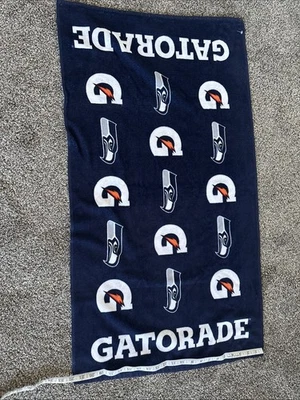 Gatorade Seattle Seahawks Towel Navy Blue 40x21in - Image 1 of 3