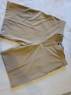 阿迪达斯 Ultimate365 高尔夫短裤男式 40 码原金棕褐色卡其色性能全新带标签 — 第 1/4 张图片