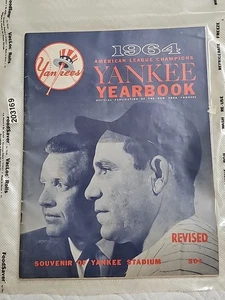 1964 NY YANKEE YEARBOOK - Picture 1 of 3