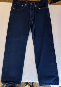 Levi's 505 Herren Jeans 34x30 Denim Neu Ohne Etikett - Bild 1 von 12