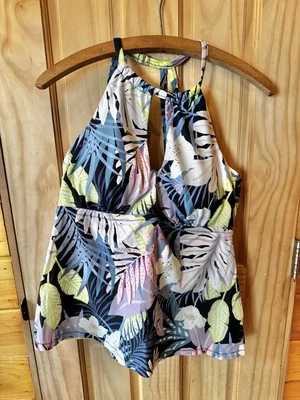 Tankini Mujer Pasas Curva Multicolor Aries Talla 16W Tropical L@@K Foto 1 de 4