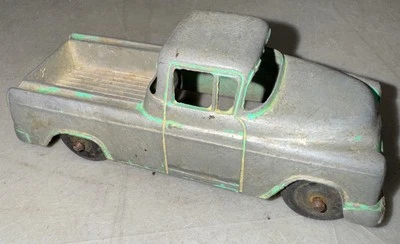 VINTAGE TOOTSIE TOY RED 1960's CHEVY CAMEO CARRIER PICK UP TRUCK 4” USA Toy - Image 1 of 4