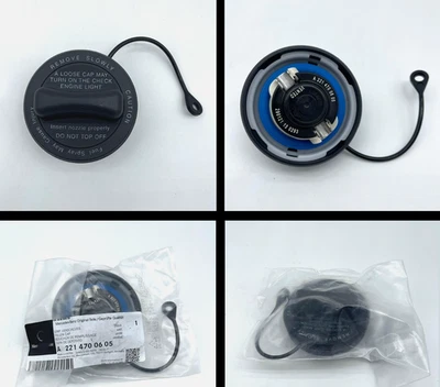 For Mercedes-Benz Fuel Tank Filler Cap OE Genuine Fits C CL CLK E G S SL SLC SLK Foto 1 de 4