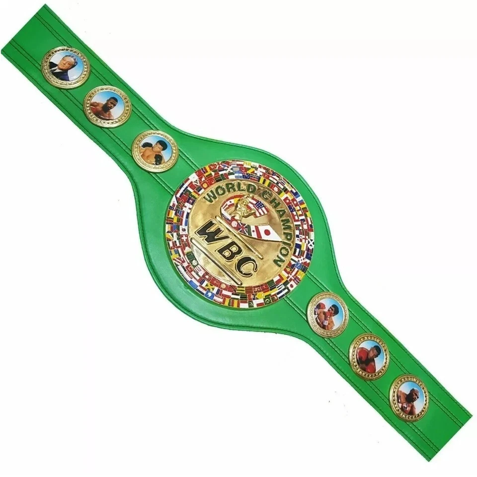 WBC WORLD CHAMPIONSHIP REPLICA BELT WORLD BOXING COUNCIL FULL SIZE-ADULT - Image 1 of 4