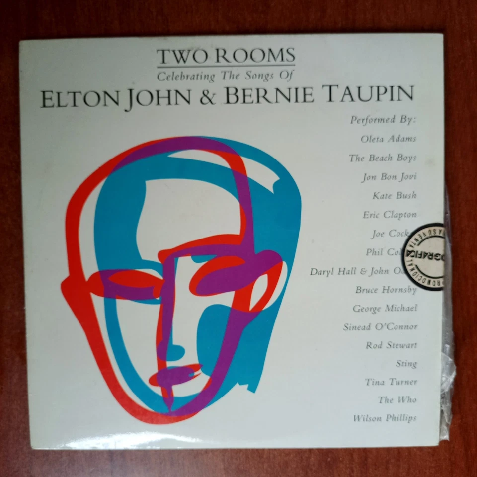 Two Rooms: Celebrating The Songs Of Elton John & Bernie Taupin [1991] Vinyl 2xLP - Image 1 of 4