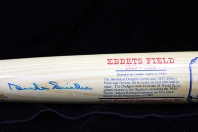 Duke Snider Cooperstown Bat Signed Auto PSA/DNA Dodgers Stadium Series ID:408886 - Image 1 of 3