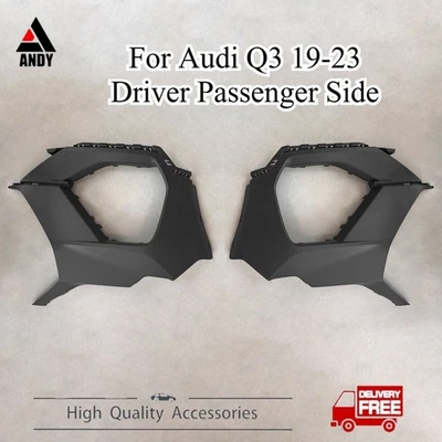 Bumper Face Bar End Extension Front Driver+Passenger Side Hand For Audi Q3 19-23 - Image 1 of 4