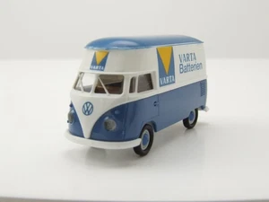 VW T1 Bus caja Varta 1960 coche modelo 1:87 Brekina - Imagen 1 de 8