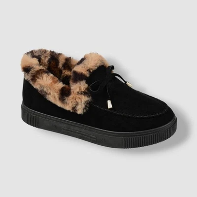 Zapatos deportivos Journee para mujer negros mocasín medianoche talla 7,5 Foto 1 de 4