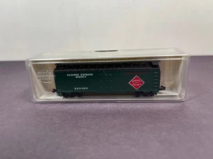 Model Power N Scale Train 3390 Refrigerator Car RAILWAY EXPRESS AGENCY REX 6405 - Picture 1 of 6