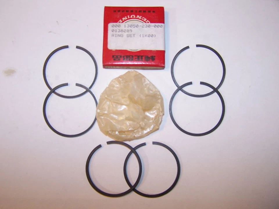 JUEGO ANILLO PISTÓN HONDA CL125 NUEVO OEM 1.00MM 4TO O/S SS125A CL 125 13050-230-000 Foto 1 de 1