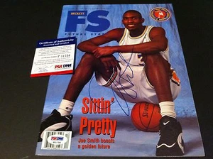Joe Smith Warriors Signed 1995 Beckett Magazine PSA/DNA COA - Picture 1 of 2