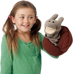 Folkmanis Handpuppe Plüschtier Stofftier Kuscheltier Fingerpuppe versch. Modelle - Bild 1 von 13