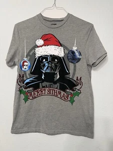 Star Wars Darth Vader Merry Sithmas Christmas T-Shirt M - Picture 1 of 3