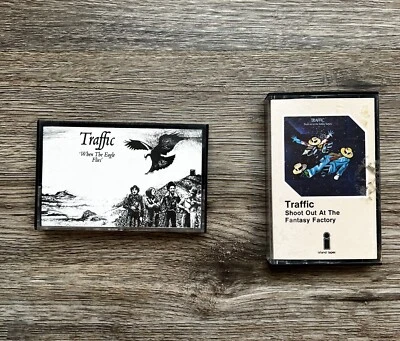 Traffic- When the Eagle Flies and Shoot Out At The Fantasy Factory Cassette Tape - Image 1 of 4