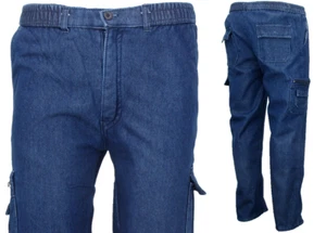 Herren Thermohose Cargohose Gefüttert Outdoor Arbeitshose Winter Dehnbund M-3XL - Bild 1 von 5