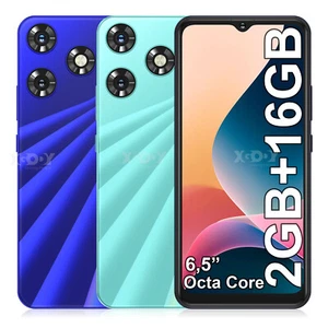 Android 6,52 Zoll Handy 16GB Ohne Vertrag Smartphone Dual SIM Octa Core 4G 2025 - Bild 1 von 36